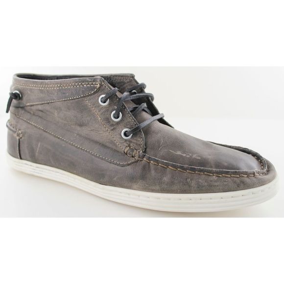 INC International Concepts Yacht Gray Boat Shoes 8 - Picture 1 of 12